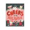 Stupell Industries Cheers Festive Holiday Drinks Wall Plaque By Laura Watson